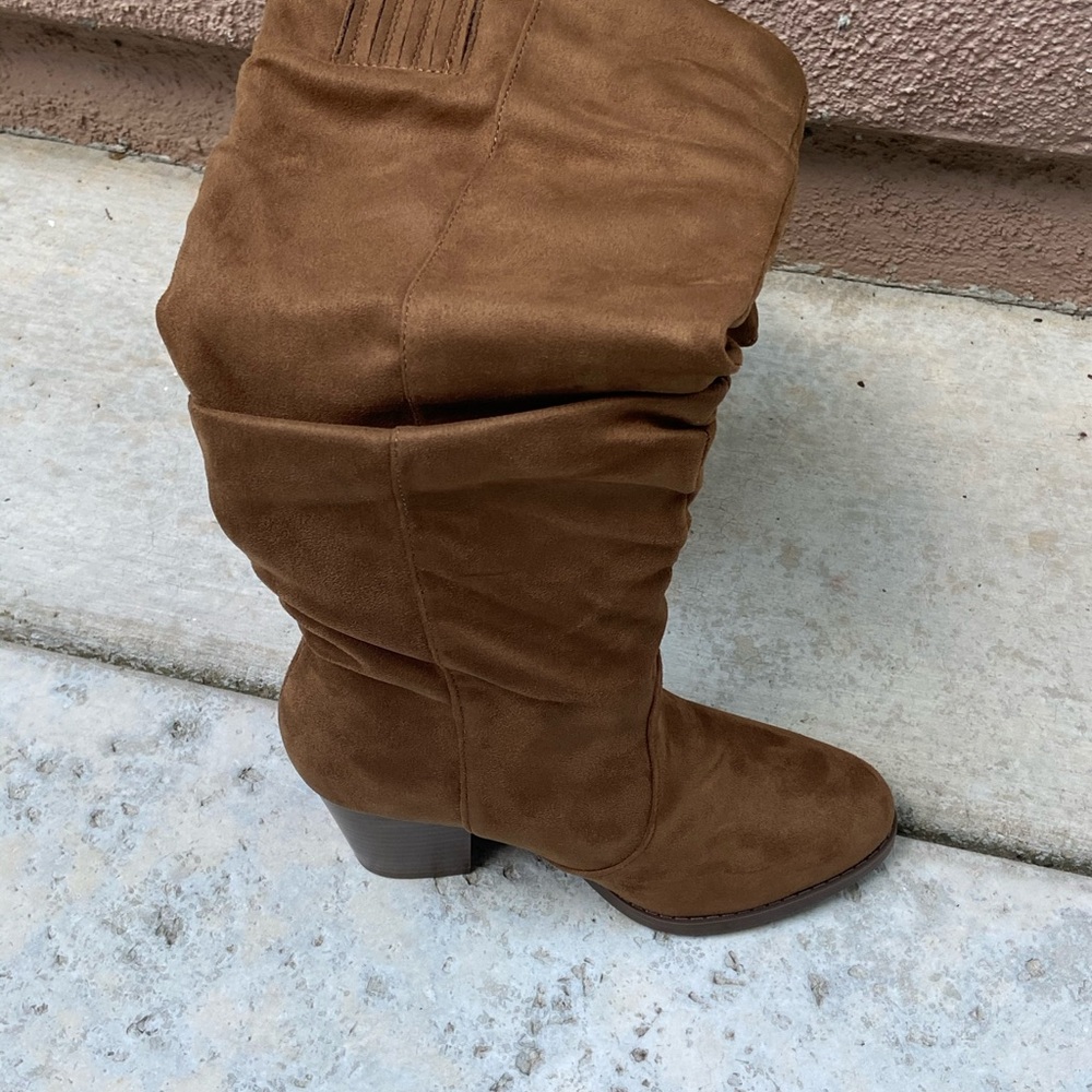 SIZE CLEARANCE-FIRM‼️Maxine Knee High Boots-Camel - Picture 4 of 4